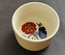 Previous Next Decorative ceramic small bowl "Carnation 2" from the "Flowers"