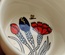 Previous Next Decorative ceramic small bowl "Carnation 3" from the "Flowers"