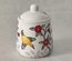 Decorative ceramic sugar bowl "Rose Garden" from the "Flowers" series