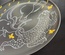 Decorative ceramic plate "Elephant and Cheetah" from the series "The Chase".
