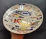 Decorative ceramic plate "L'amour" from the series "Fishdom".
